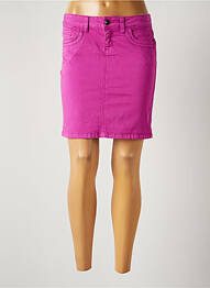 Jupe courte poches violet ITALO WOMAN femme