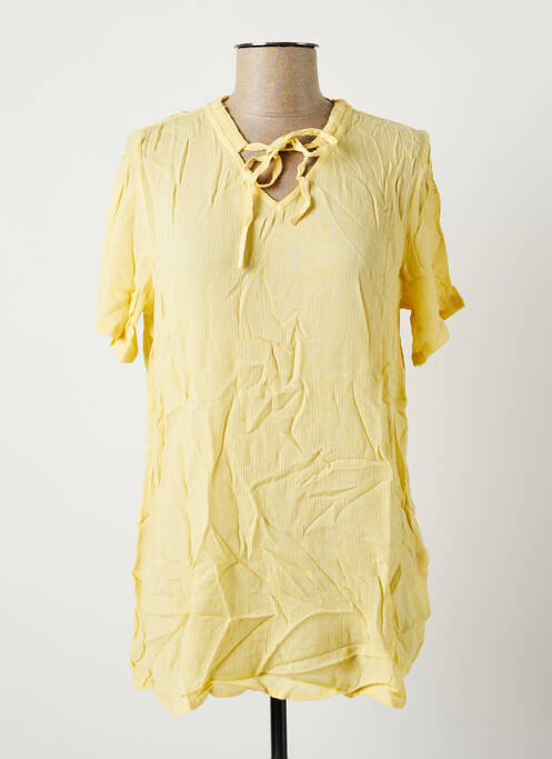 Top jaune BRANDTEX pour femme