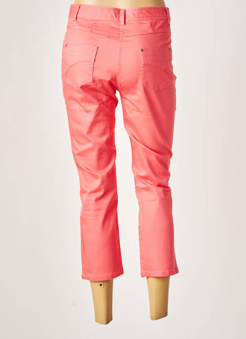 Pantacourt rose FELINO pour femme