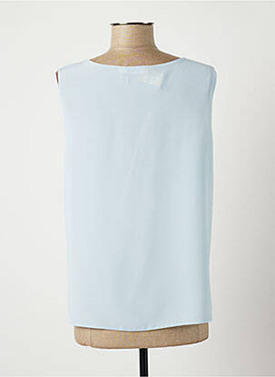 Top sans manche sans manche bleu FRANCOISE F femme