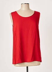 Top rouge CHRISTINE LAURE pour femme seconde vue
