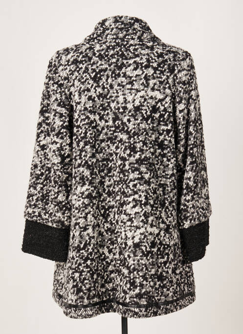 Manteau long gris JEAN DELFIN pour femme