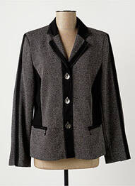 Veste casual epaulette gris FRANCE RIVOIRE femme