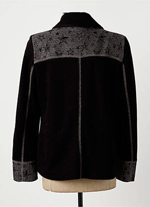 Veste casual epaulette noir MERI & ESCA femme