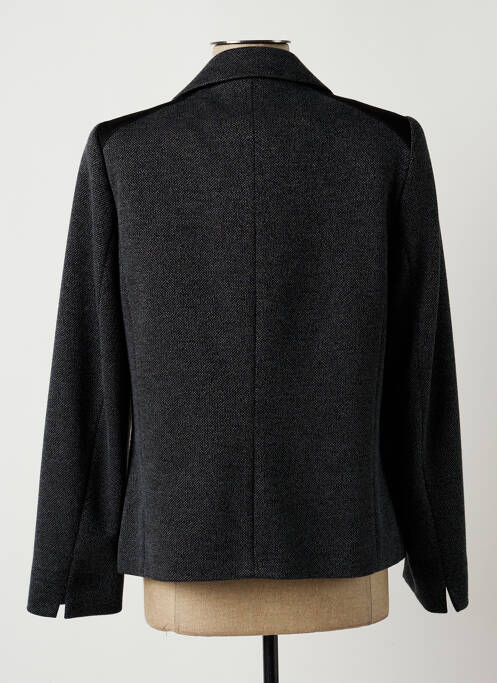 Veste casual epaulette bleu FRANCE RIVOIRE femme