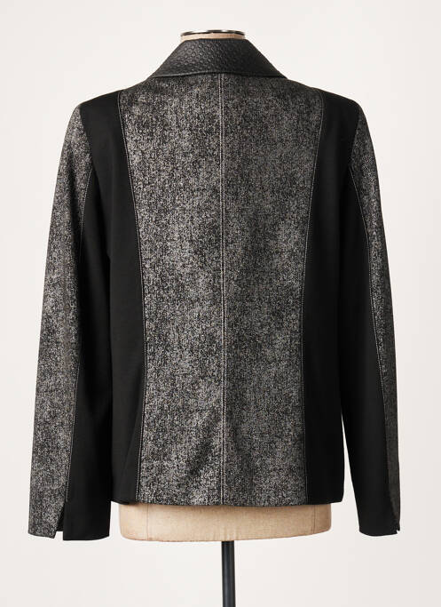 Veste casual noir FRANCE RIVOIRE pour femme