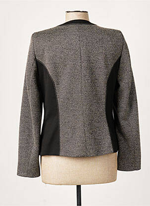 Veste casual epaulette gris FRANCE RIVOIRE femme