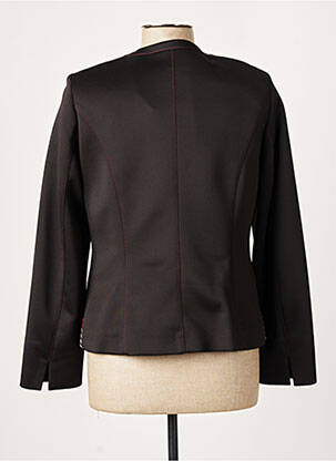 Veste casual epaulette noir FRANCE RIVOIRE femme