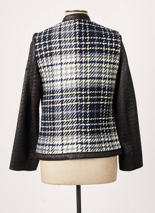 Veste casual bleu FRANCE RIVOIRE pour femme