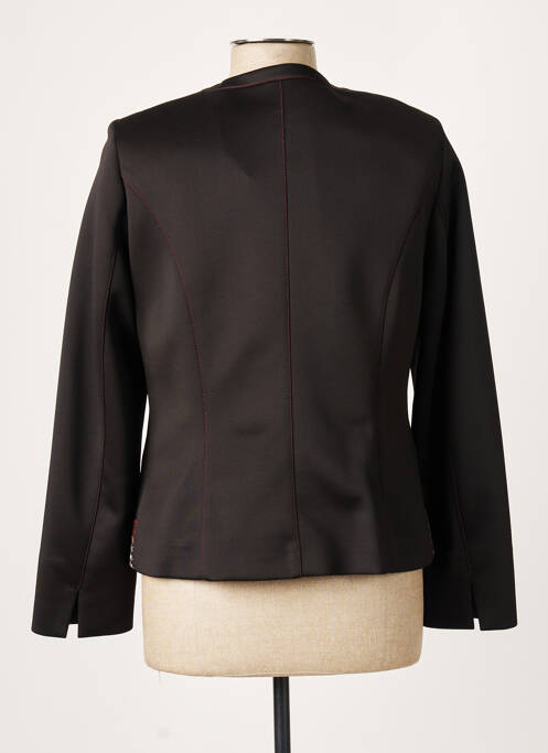 Veste casual noir FRANCE RIVOIRE pour femme