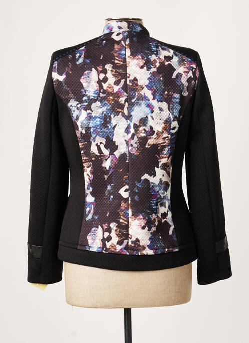 Veste casual noir FRANCE RIVOIRE pour femme