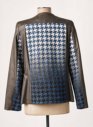 Veste casual epaulette marron MERI & ESCA femme