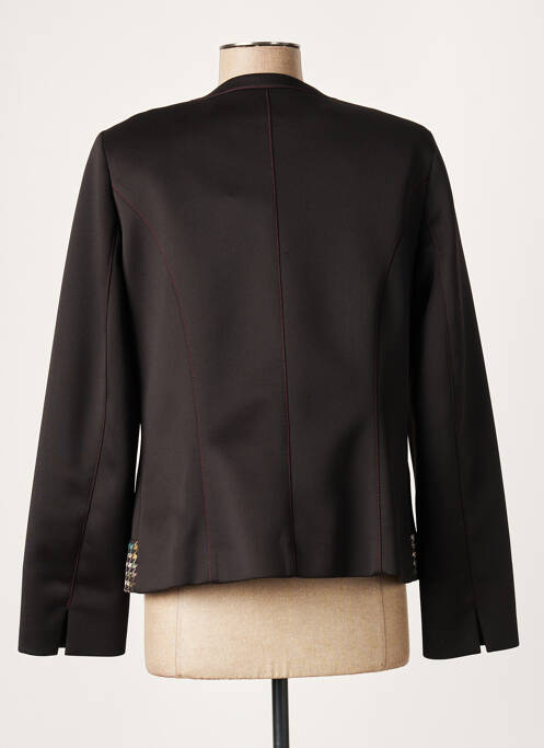Veste casual noir FRANCE RIVOIRE pour femme