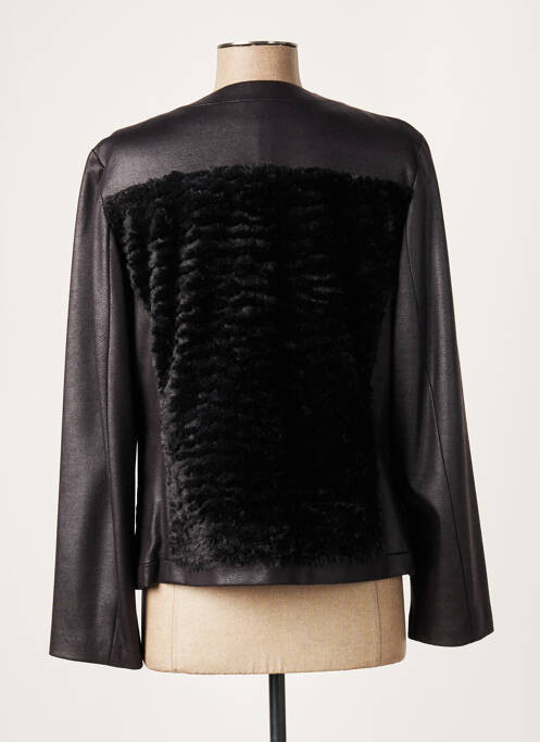 Veste casual noir FRANCE RIVOIRE pour femme