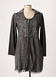 Veste casual coupe cintrée gris MERI & ESCA femme