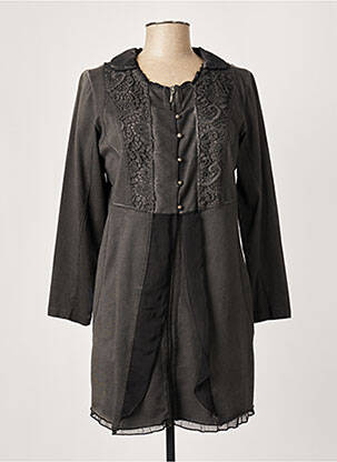 Veste casual coupe cintrée gris MERI & ESCA femme