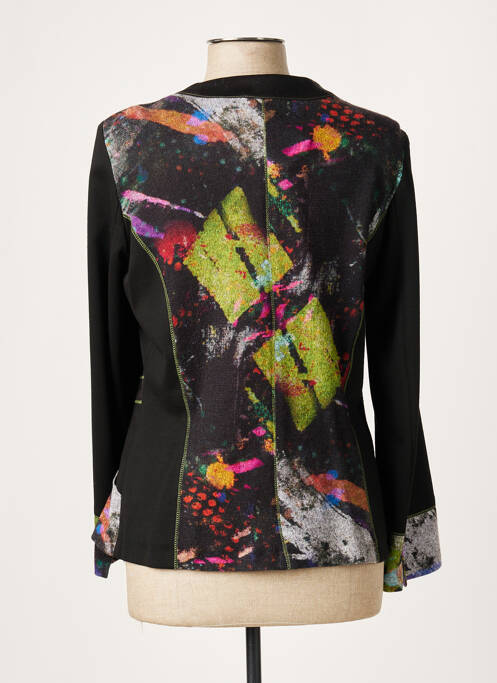 Veste casual noir FRANCE RIVOIRE pour femme