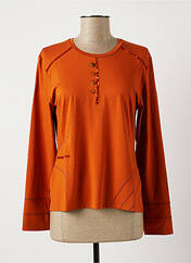 T-shirt orange FRANCE RIVOIRE pour femme seconde vue