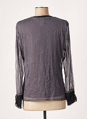 Top stretch manches longues gris GUY DUBOUIS femme