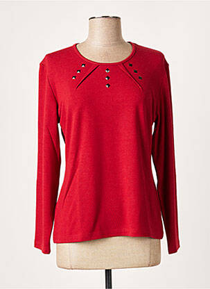 T-shirt rouge GUY DUBOUIS pour femme