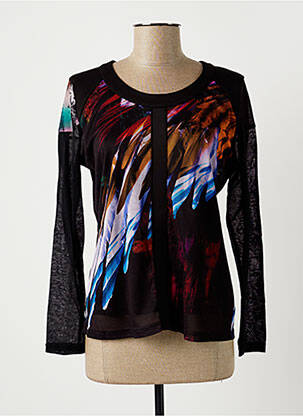 T-shirt manches longues manches longues noir MERI & ESCA femme