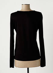 T-shirt noir FRANCE RIVOIRE pour femme seconde vue