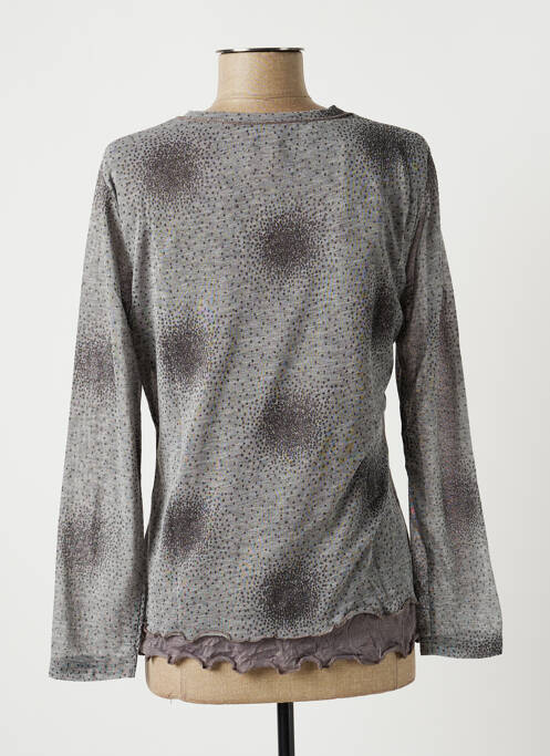 T-shirt gris GUY DUBOUIS pour femme