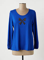 T-shirt bleu MERI & ESCA pour femme seconde vue