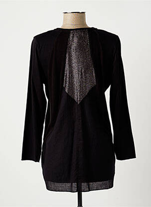 Top imprimé fantaisie manches longues noir MERI & ESCA femme