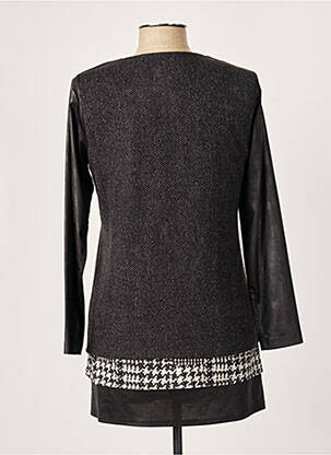 Tunique manches longues col rond noir MERI & ESCA femme