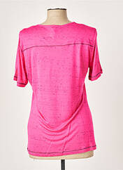 T-shirt rose FRANCE RIVOIRE pour femme seconde vue
