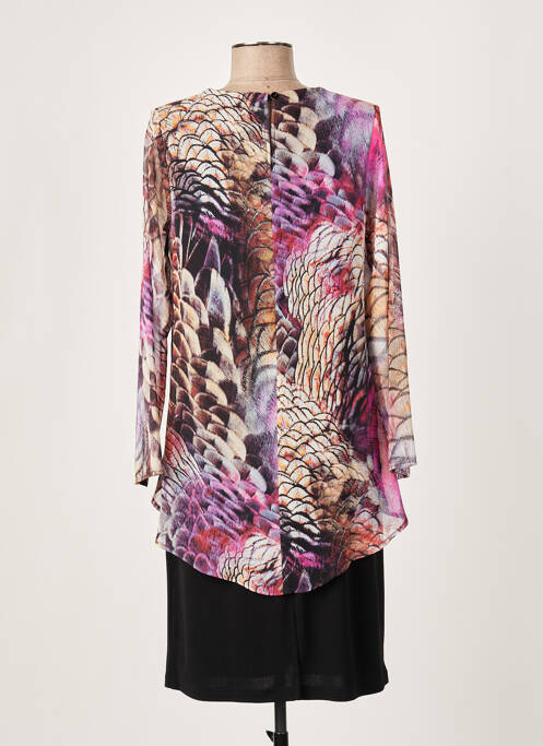 Robe courte noir FRANCE RIVOIRE pour femme