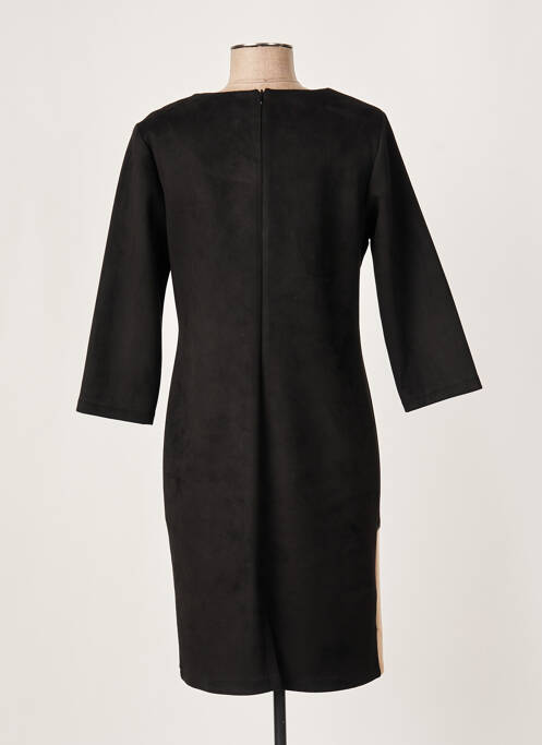 Robe mi-longue noir FRANCE RIVOIRE pour femme