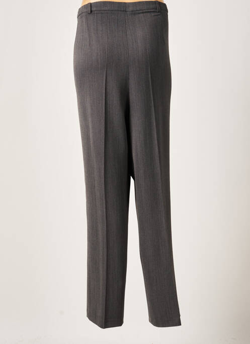 Pantalon droit gris FRANCE RIVOIRE pour femme