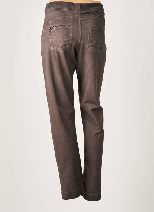 Pantalon droit marron MERI & ESCA pour femme
