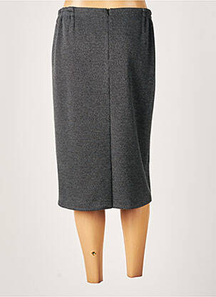 Jupe mi-longue taille normale gris FRANCE RIVOIRE femme