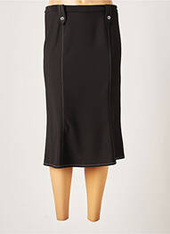 Jupe mi-longue taille normale noir FRANCE RIVOIRE femme
