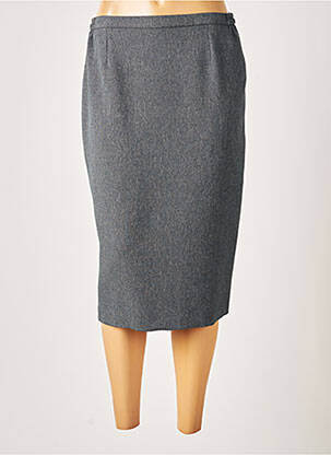 Jupe mi-longue taille normale gris FRANCE RIVOIRE femme