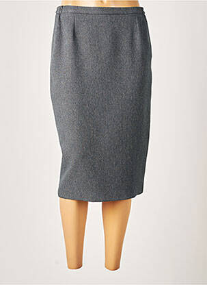 Jupe mi-longue taille normale gris GUY DUBOUIS femme