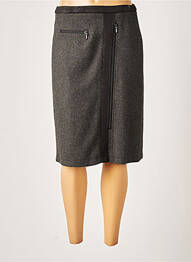 Jupe mi-longue taille normale gris IMPULSION femme