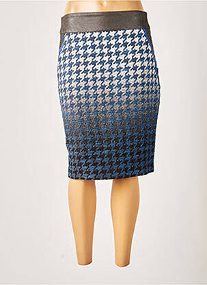 Jupe mi-longue taille normale bleu MERI & ESCA femme