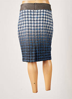 Jupe mi-longue taille normale bleu MERI & ESCA femme