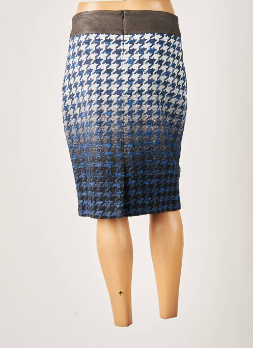 Jupe mi-longue bleu MERI & ESCA pour femme