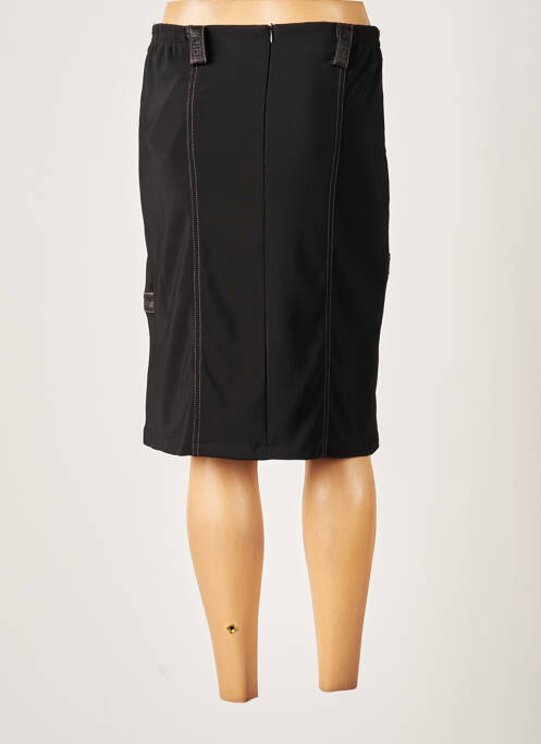 Jupe mi-longue noir FRANCE RIVOIRE pour femme