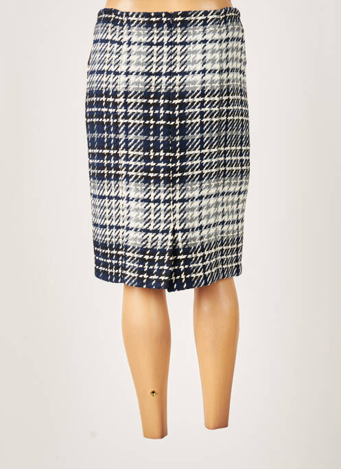 Jupe mi-longue bleu MERI & ESCA pour femme