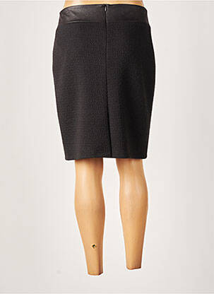 Jupe mi-longue coupe droite noir MERI & ESCA femme