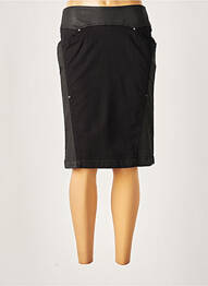 Jupe mi-longue coupe droite noir MERI & ESCA femme
