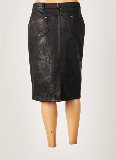 Jupe mi-longue noir MERI & ESCA pour femme