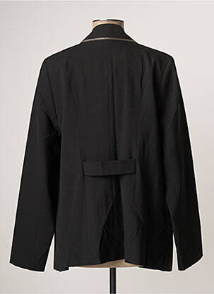 Veste casual coupe droite noir LAUREN VIDAL femme
