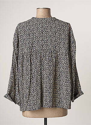 Veste casual manches longues noir LAUREN VIDAL femme
